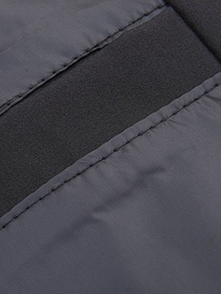 Jaqueta Com Capuz Simples Casual Masculina