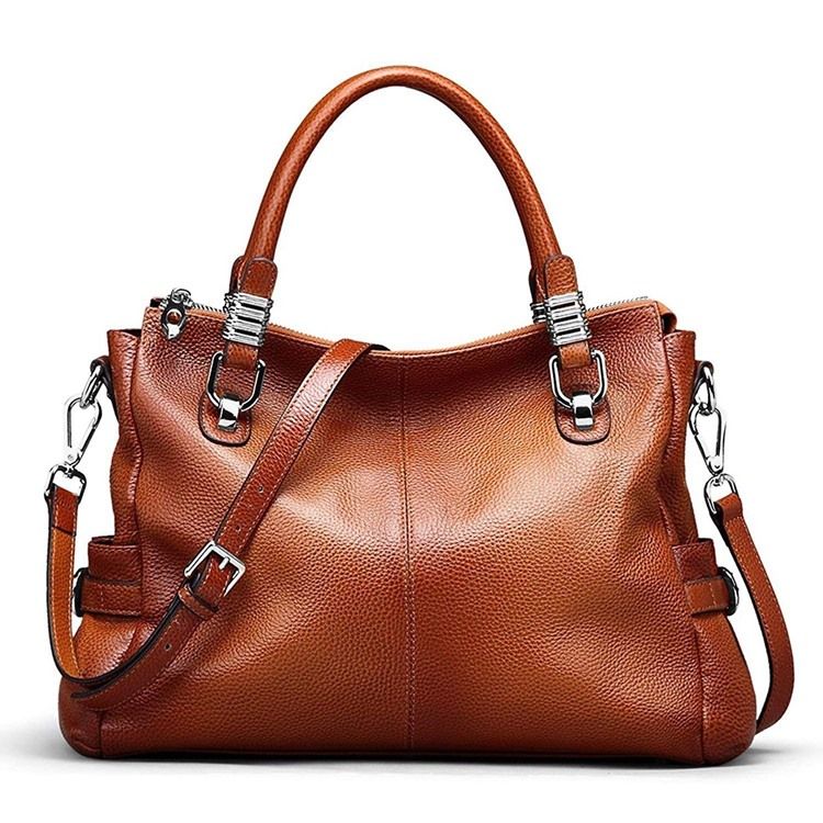 Bolsa De Mão Decorada Com Cinto De Couro Fashion