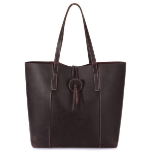 Bolsa De Ombro Decorada Com Cinto Em Forma De Barril