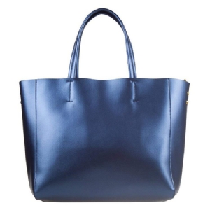 Bolsa De Ombro Média Em Formato De Barril Simples
