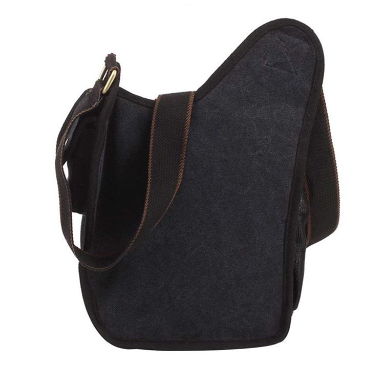 Bolsa De Ombro Militar De Couro Vintage