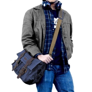 Bolsa De Ombro Vintage Para Câmera Slr