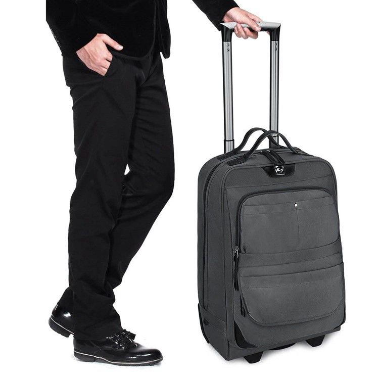 Bolsa De Viagem Com Zíper Simples De Lona