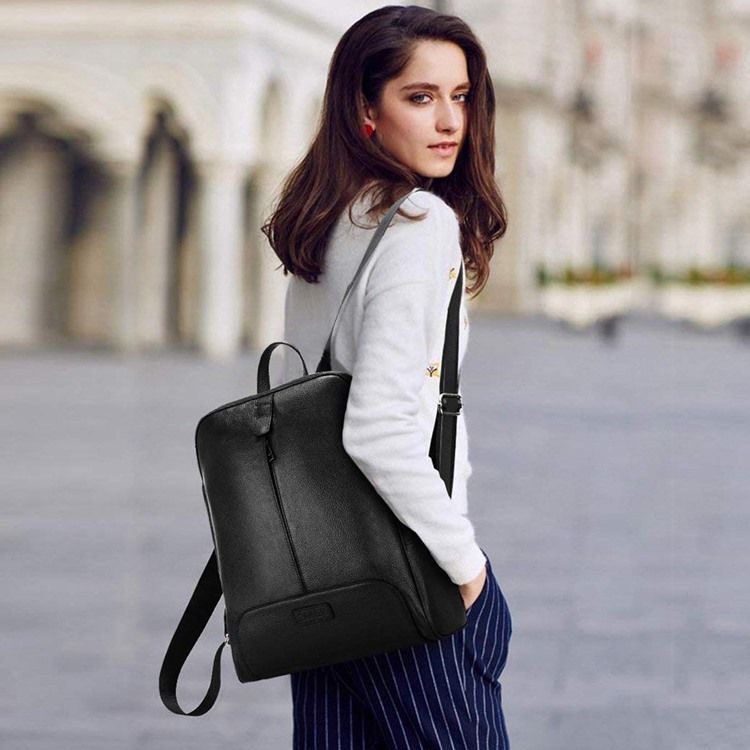Mochila Comum Com Zíper Simples E Casual