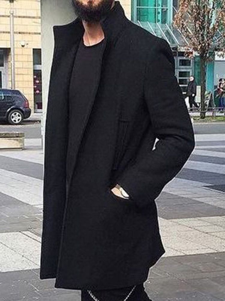 Casaco Magro Masculino Casual De Comprimento Médio Leopardo