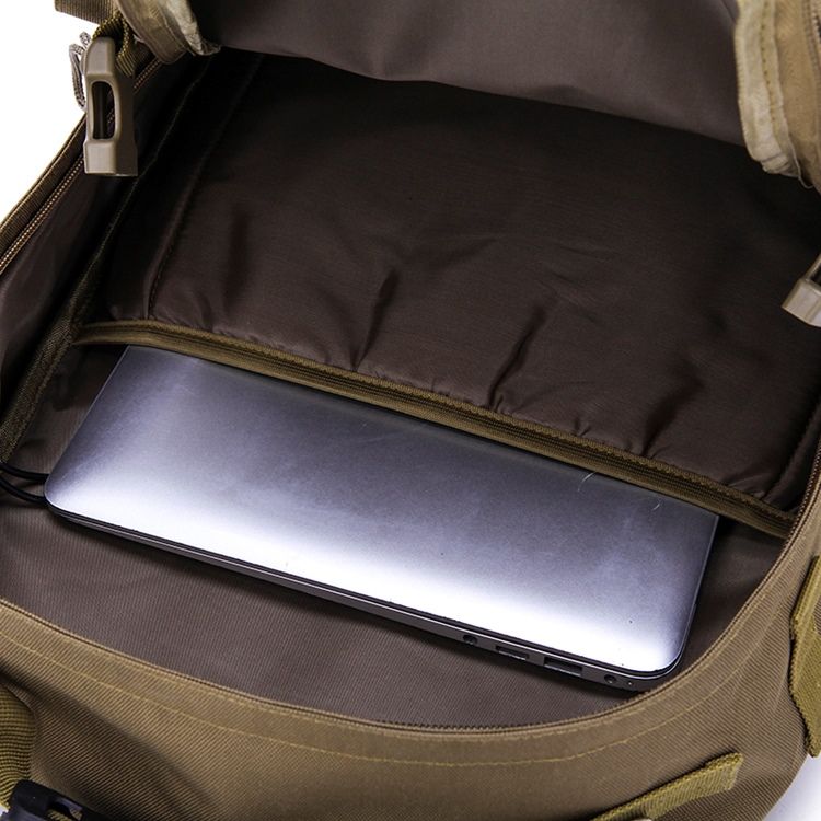 Bolsa Exército Com Mochila Unissex De Nylon
