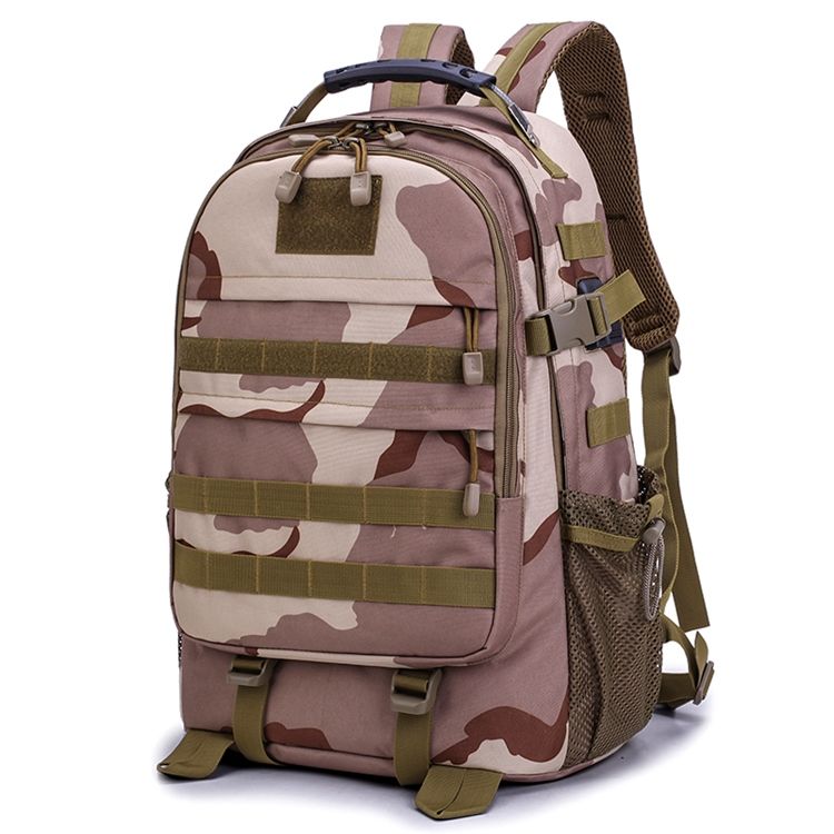 Bolsa Exército Com Mochila Unissex De Nylon