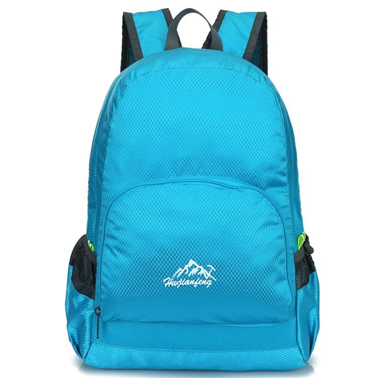 Mochila Leve De Cor Sólida Para Exterior