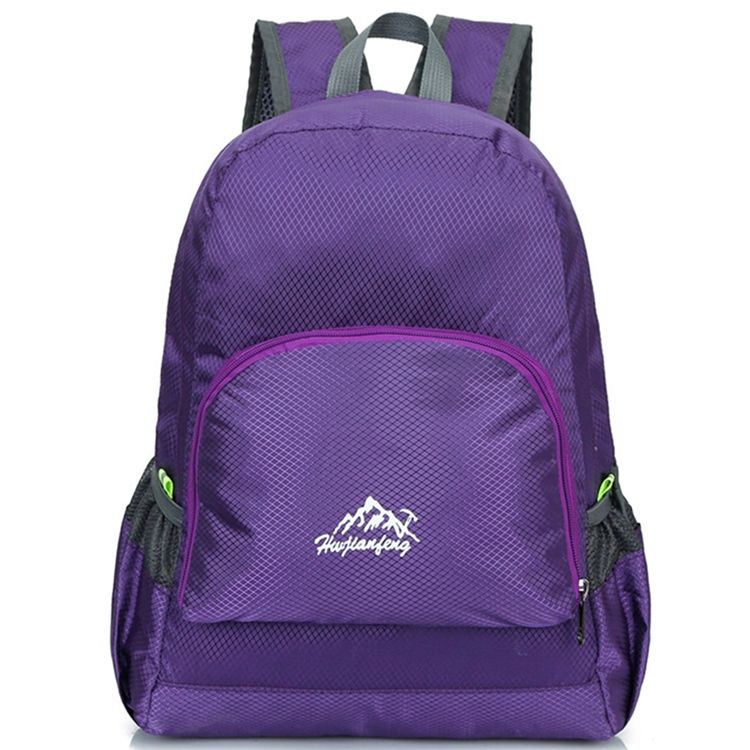 Mochila Leve De Cor Sólida Para Exterior