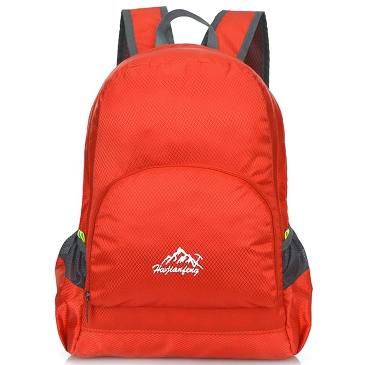 Mochila Leve De Cor Sólida Para Exterior