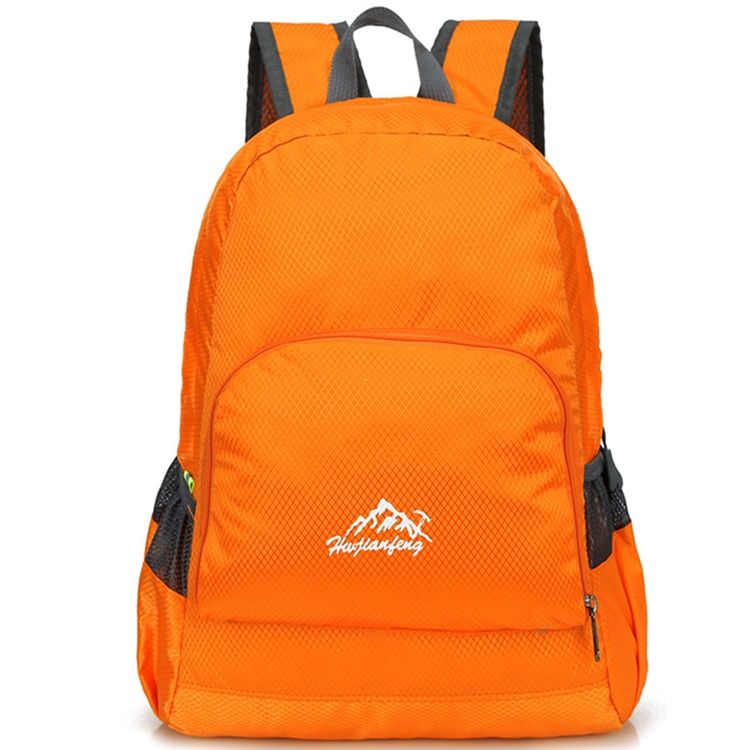 Mochila Leve De Cor Sólida Para Exterior