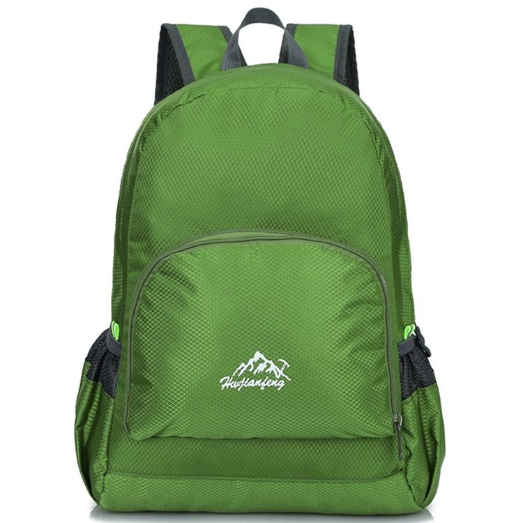 Mochila Leve De Cor Sólida Para Exterior