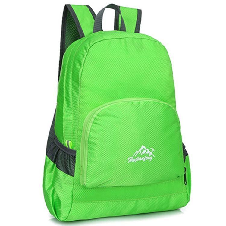 Mochila Leve De Cor Sólida Para Exterior