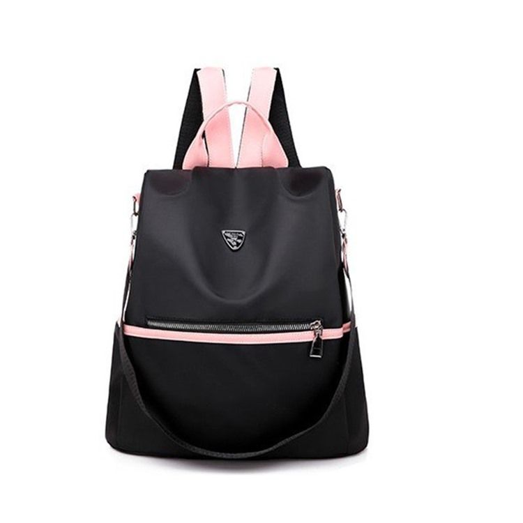Mochila Oxford Black Color Block