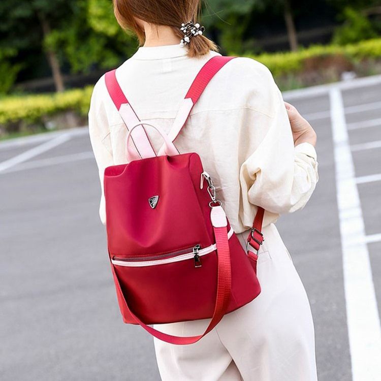 Mochila Oxford Black Color Block