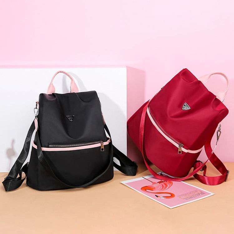 Mochila Oxford Black Color Block