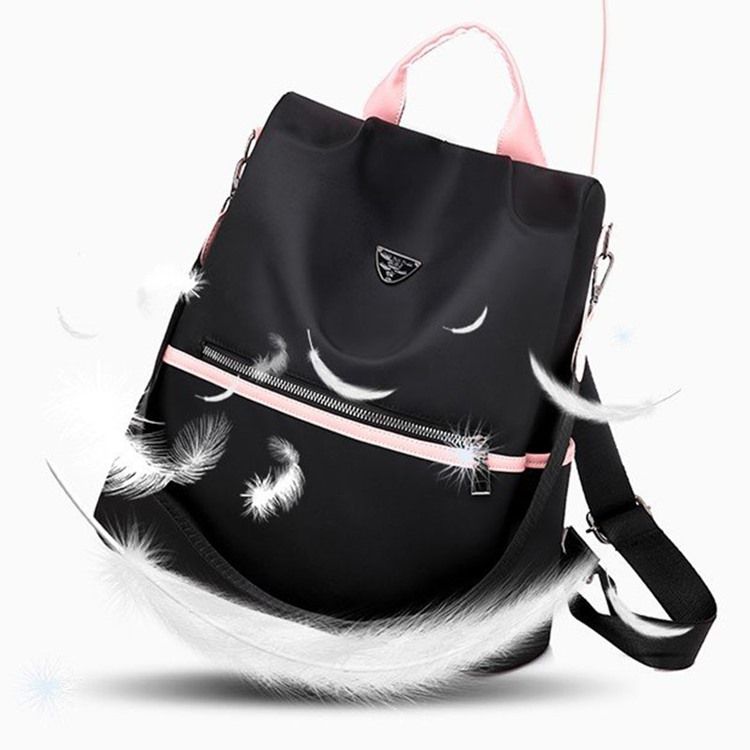 Mochila Oxford Black Color Block
