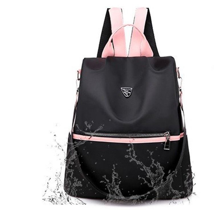 Mochila Oxford Black Color Block