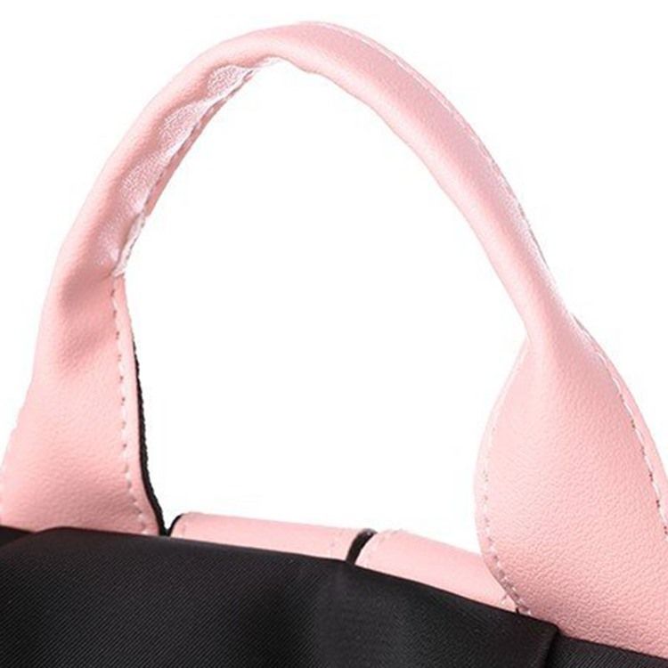 Mochila Oxford Black Color Block