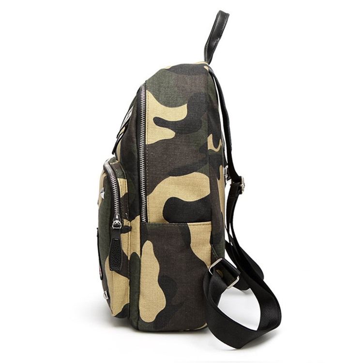 Mochila Oxford Com Design De Camuflagem Da Moda
