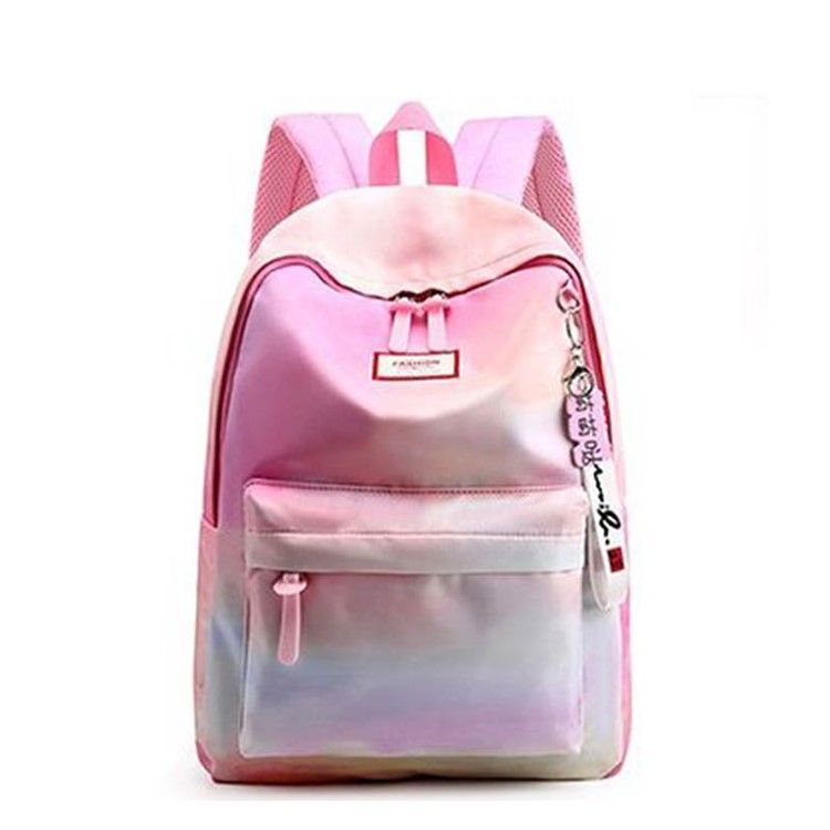 Mochila Refreshingly Nylon Gradient Color Thread