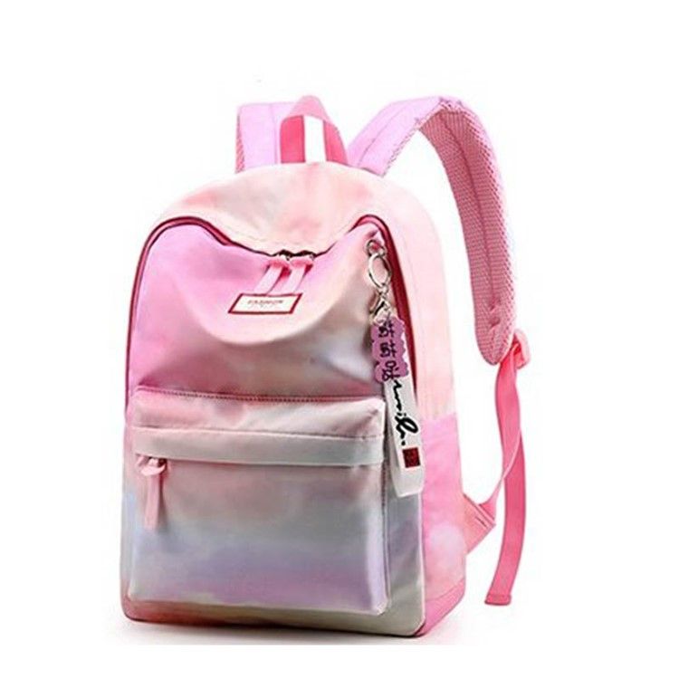 Mochila Refreshingly Nylon Gradient Color Thread