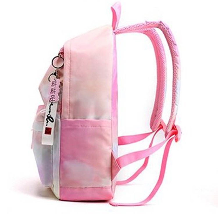 Mochila Refreshingly Nylon Gradient Color Thread