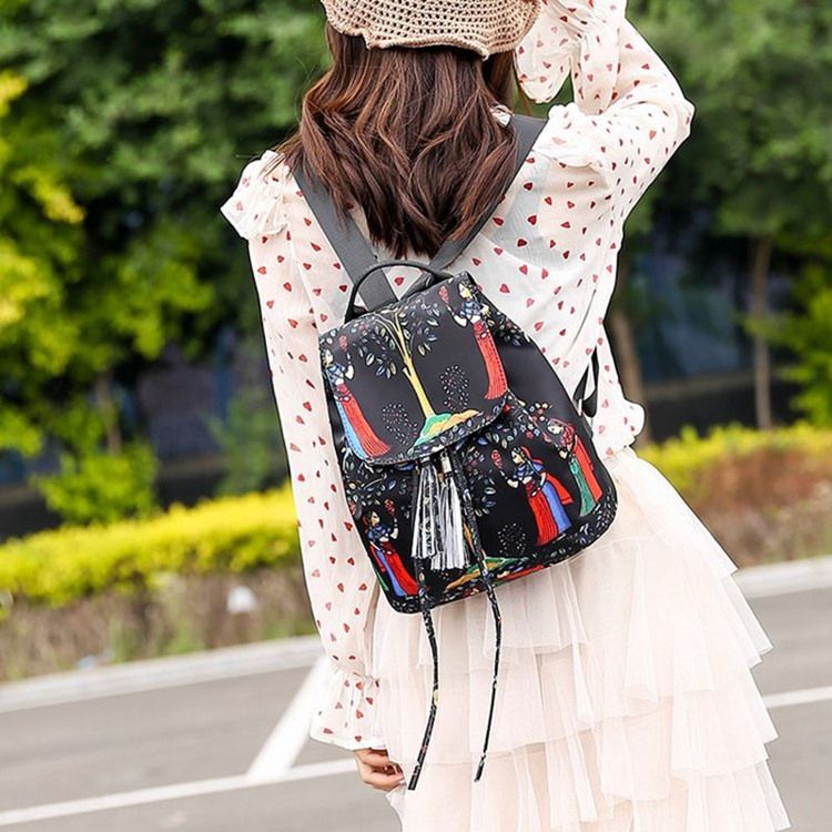 Mochila Tassel Fashion Cartoon