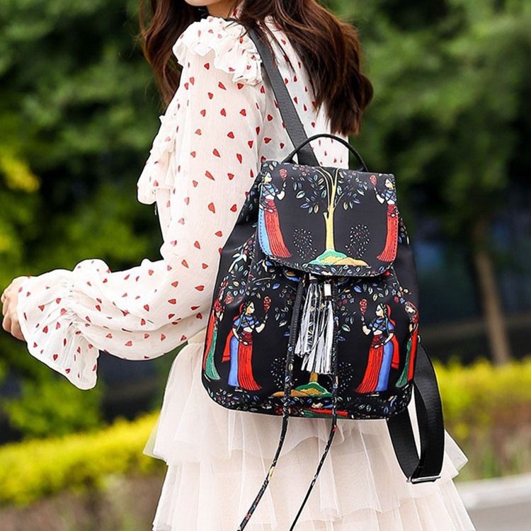 Mochila Tassel Fashion Cartoon