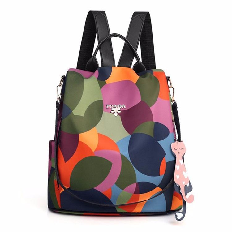 Mochilas De Bolso Oxford Com Zíper Aberto