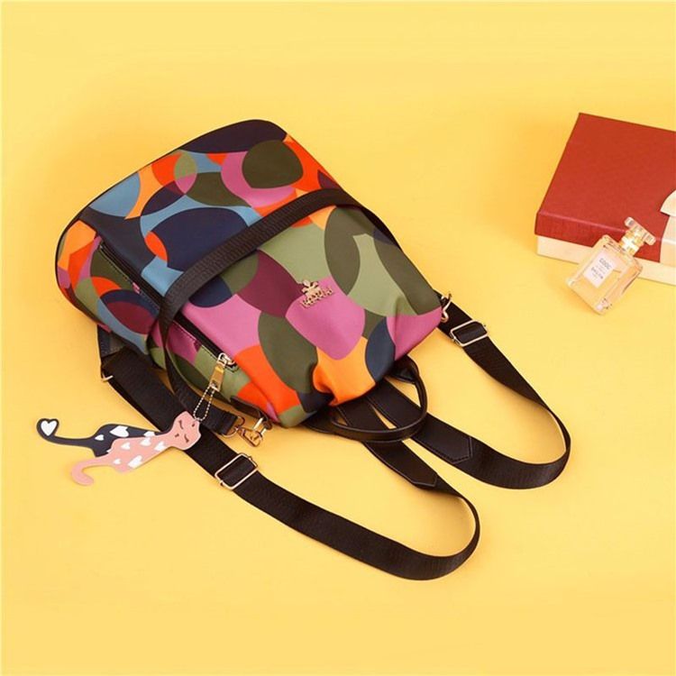Mochilas De Bolso Oxford Com Zíper Aberto