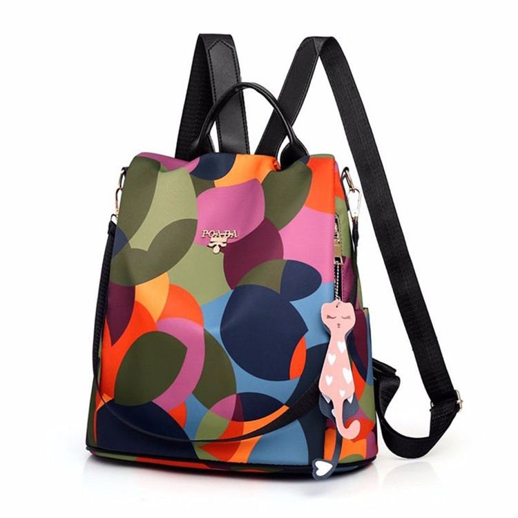 Mochilas De Bolso Oxford Com Zíper Aberto