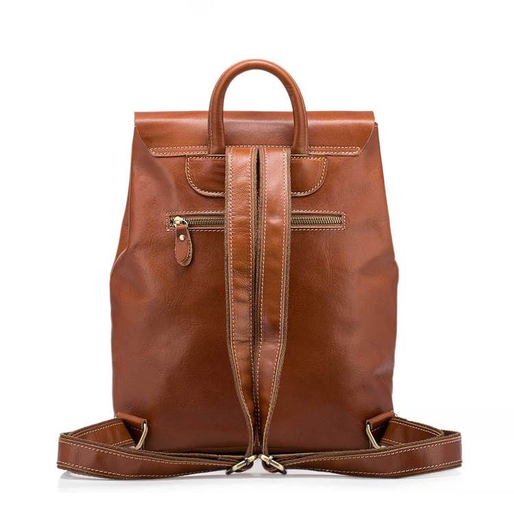 Mochilas De Couro Liso