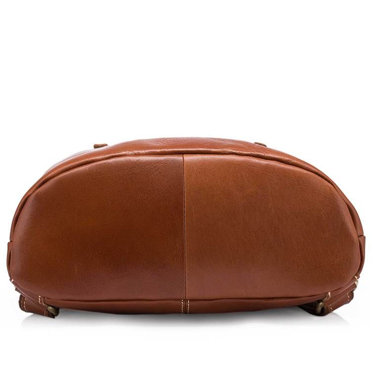 Mochilas De Couro Liso