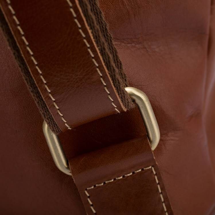 Mochilas De Couro Liso