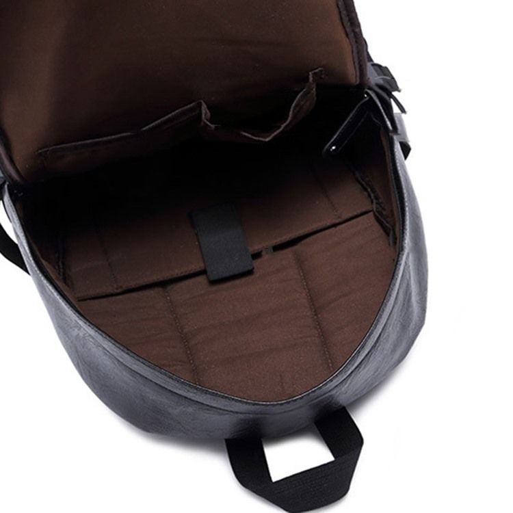 Mochilas Médias De Fio Liso Pu