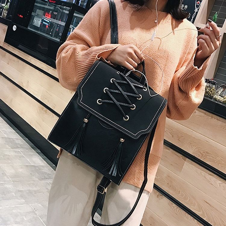 Mochilas Pu Tassel