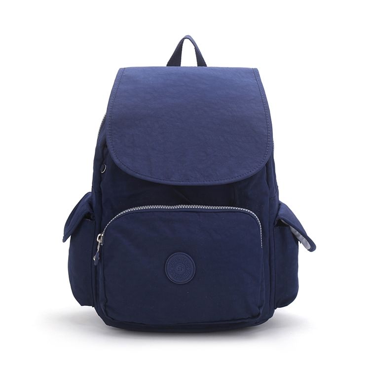 Mochilas Spring Preppy Canvas Com Zíper Simples