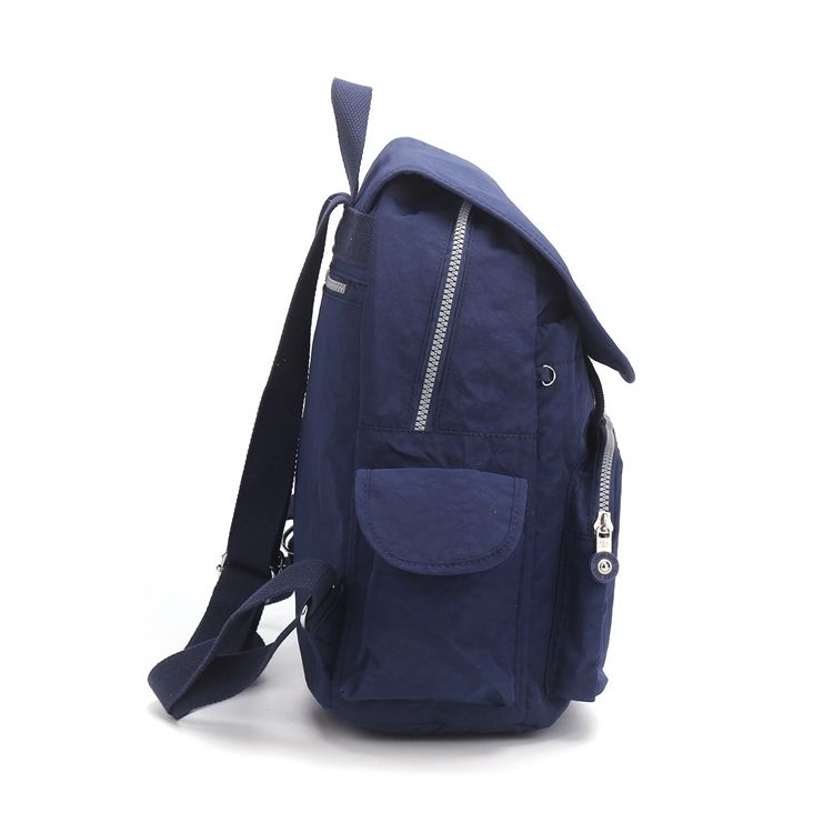 Mochilas Spring Preppy Canvas Com Zíper Simples