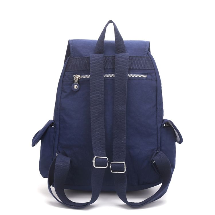 Mochilas Spring Preppy Canvas Com Zíper Simples