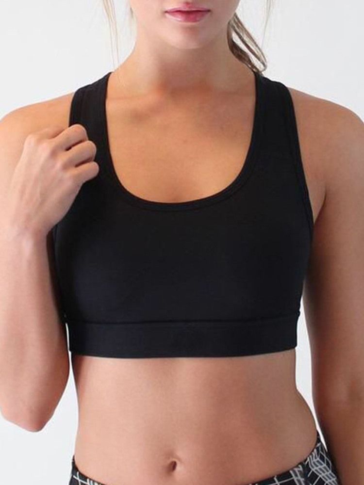 Sutiãs Esportivos Para Yoga Feminina Com Costas Lisas E De Bolso