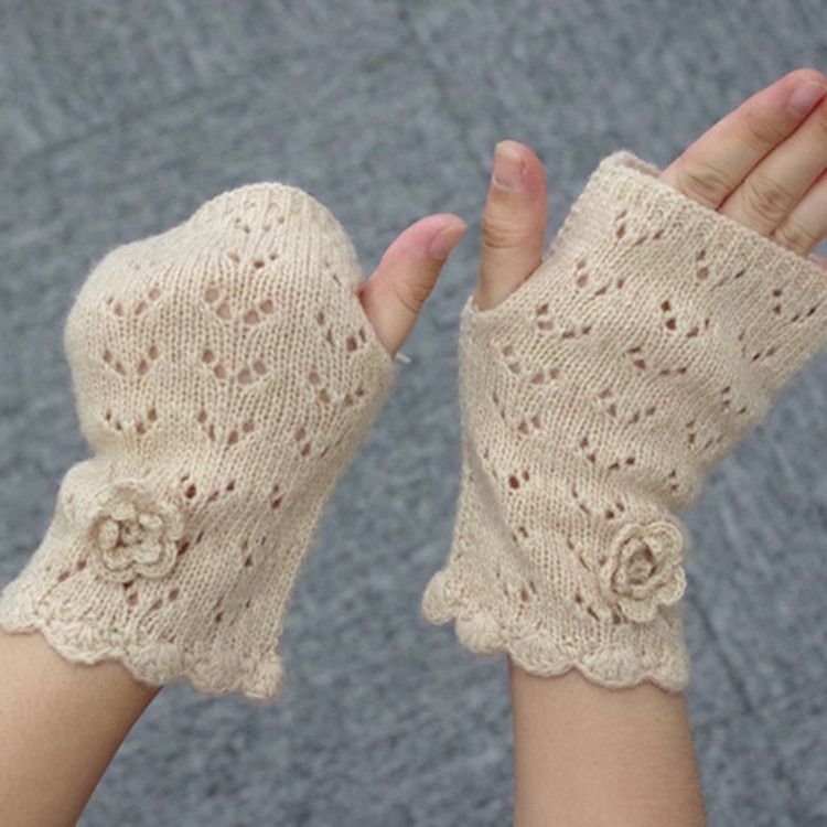 Escoe Luvas Femininas Retro