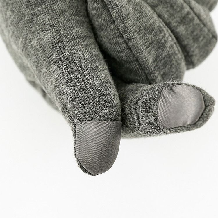 Luvas Bowknot Feminino Simples De Inverno
