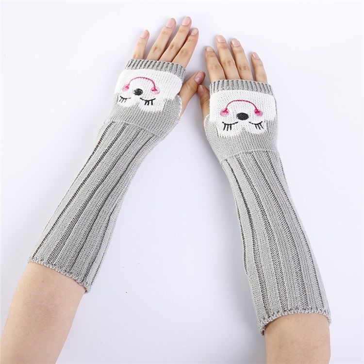 Luvas Femininas De Acrílico Com Tela De Toque Para Tela De Toque