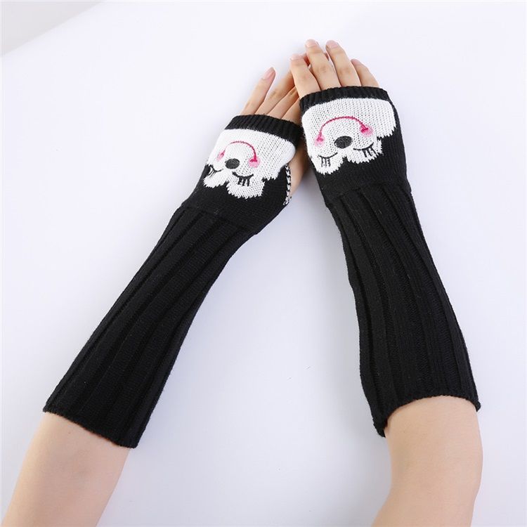 Luvas Femininas De Acrílico Com Tela De Toque Para Tela De Toque