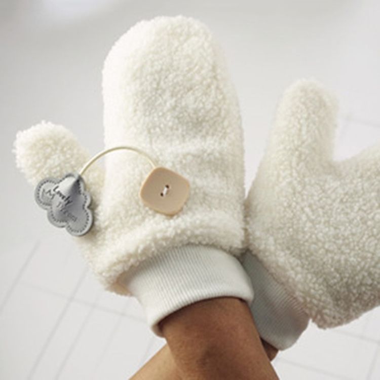 Luvas Femininas Com Fixador Fofo
