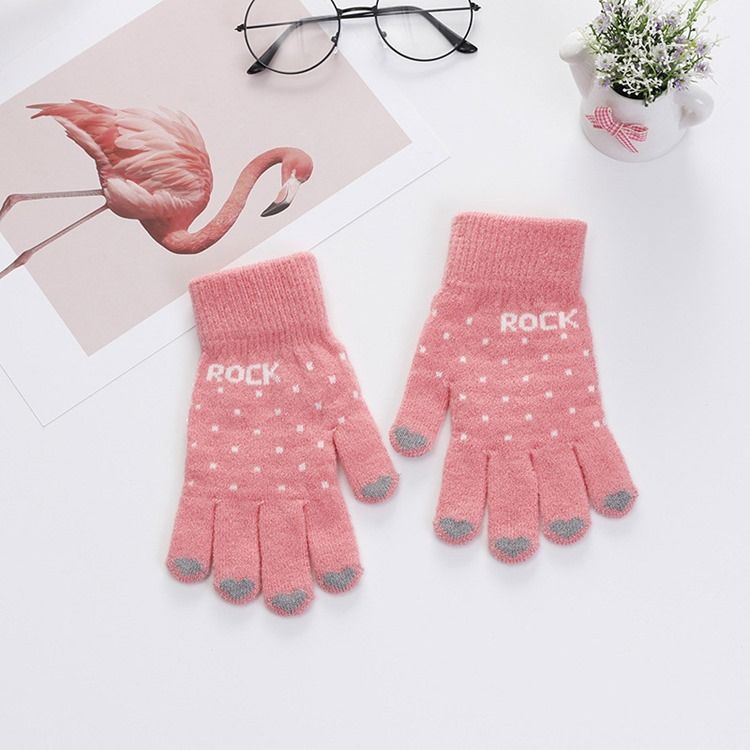 Luvas Femininas De Inverno Carta Casual