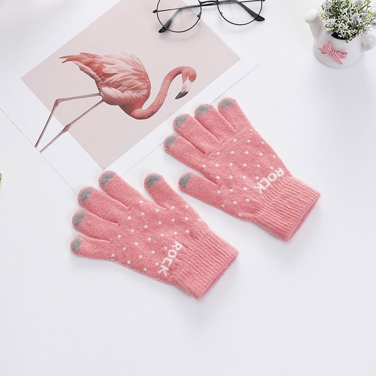 Luvas Femininas De Inverno Carta Casual