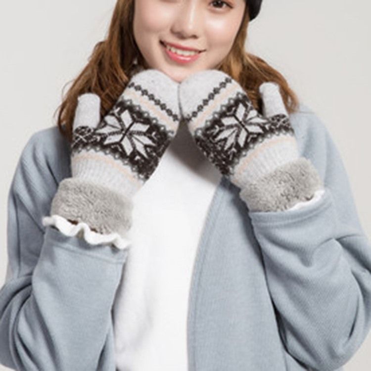 Luvas Femininas De Neve E Inverno