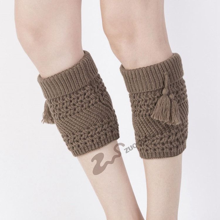 Meias Tassels Mulher Aquecedores De Pernas